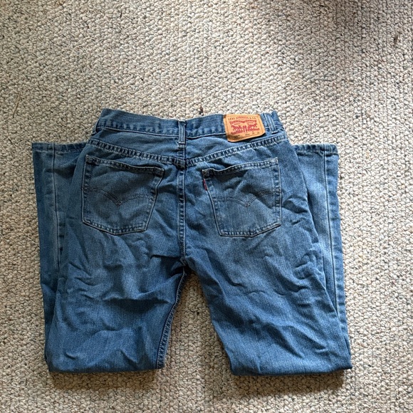 Levi's Men's Slim Fit Denim Jeans - Blue - Picture 2 of 3